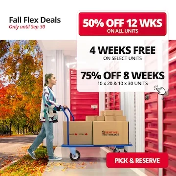 Sentinel Storage - Calgary South East Promotion