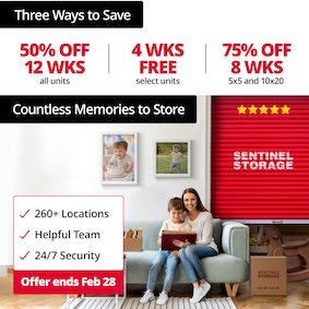 Sentinel Storage - Calgary South East Promotion